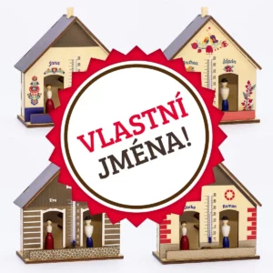 Meteodomeček s vlastními jmény